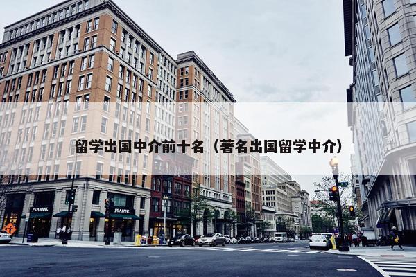 留学出国中介前十名（著名出国留学中介）