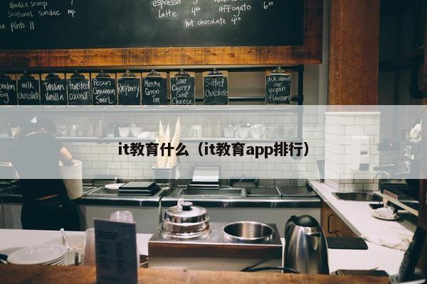 it教育什么（it教育app排行）