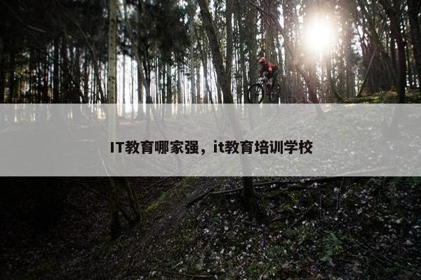 IT教育哪家强，it教育培训学校