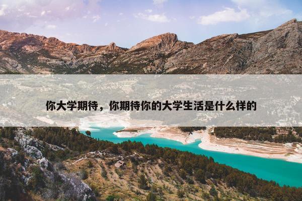 你大学期待，你期待你的大学生活是什么样的