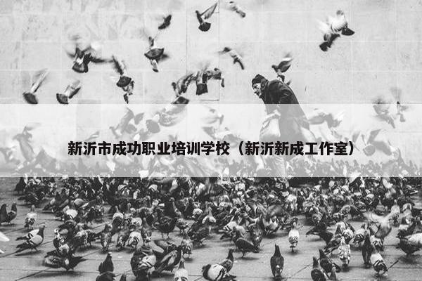 新沂市成功职业培训学校（新沂新成工作室）