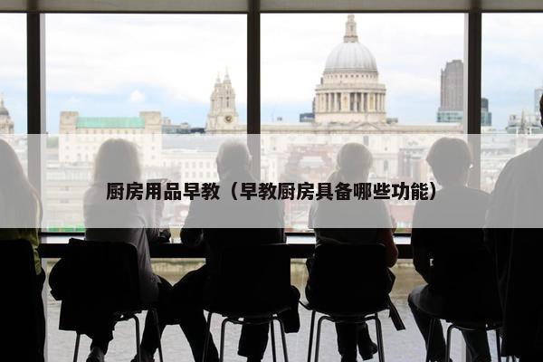 厨房用品早教（早教厨房具备哪些功能）