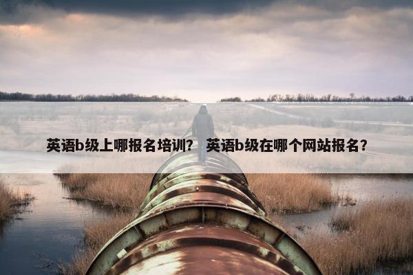 英语b级上哪报名培训？ 英语b级在哪个网站报名？