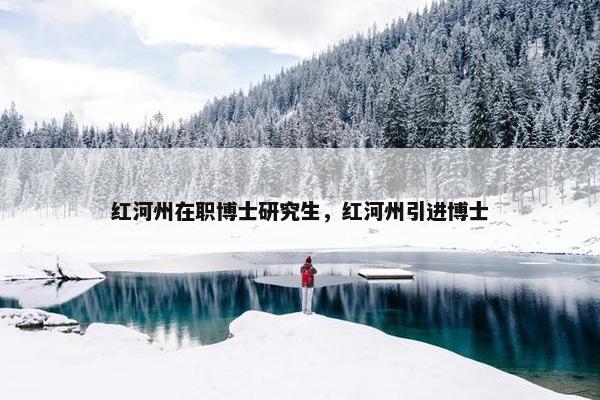红河州在职博士研究生，红河州引进博士