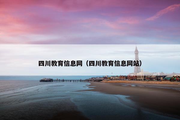 四川教育信息网（四川教育信息网站）