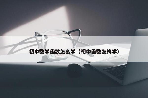初中数学函数怎么学（初中函数怎样学）
