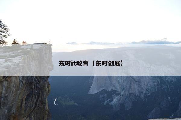 东时it教育（东时创展）