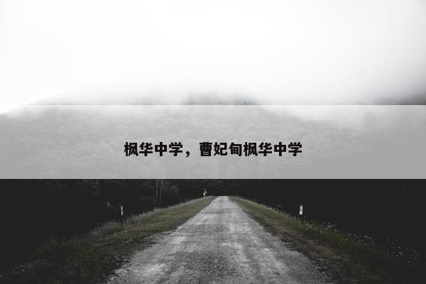 枫华中学，曹妃甸枫华中学