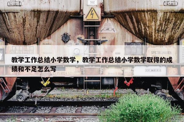 教学工作总结小学数学，教学工作总结小学数学取得的成绩和不足怎么写