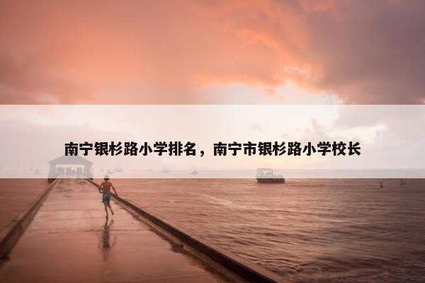 南宁银杉路小学排名，南宁市银杉路小学校长