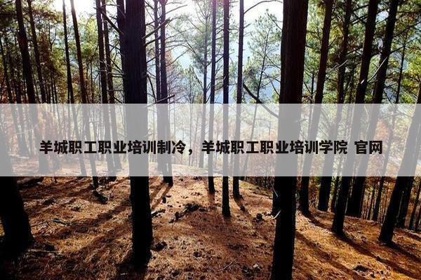 羊城职工职业培训制冷，羊城职工职业培训学院 官网