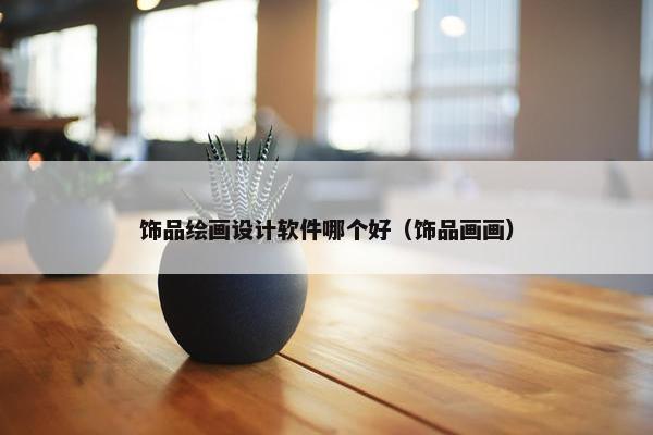 饰品绘画设计软件哪个好（饰品画画）