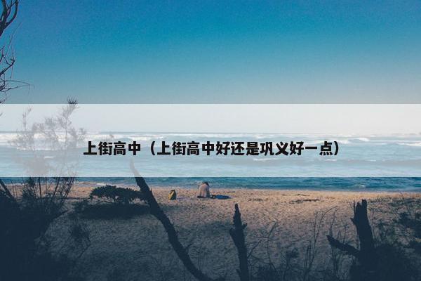 上街高中（上街高中好还是巩义好一点）