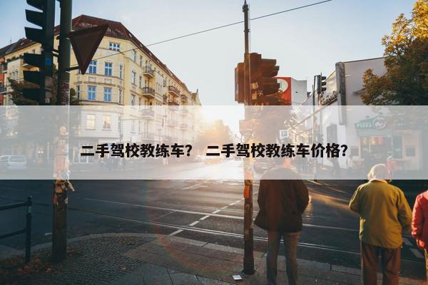 二手驾校教练车？ 二手驾校教练车价格？