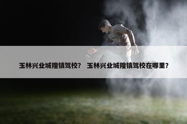 玉林兴业城隍镇驾校？ 玉林兴业城隍镇驾校在哪里？