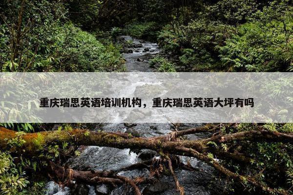 重庆瑞思英语培训机构，重庆瑞思英语大坪有吗