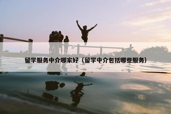 留学服务中介哪家好（留学中介包括哪些服务）