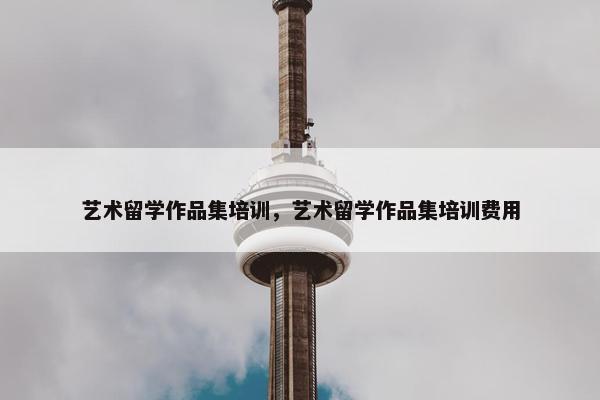 艺术留学作品集培训，艺术留学作品集培训费用